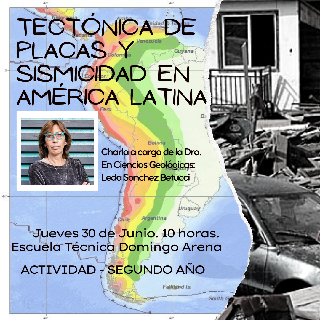 En este momento estás viendo Charla Sobre Sismicidad en América Latina – Escuela Técnica Domingo Arena