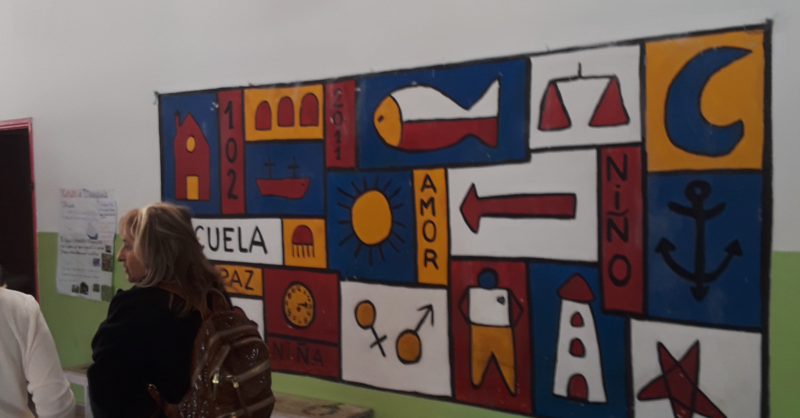 Visita al CEA Balneario Buenos Aries por parte del equipo de Gestión Educativa