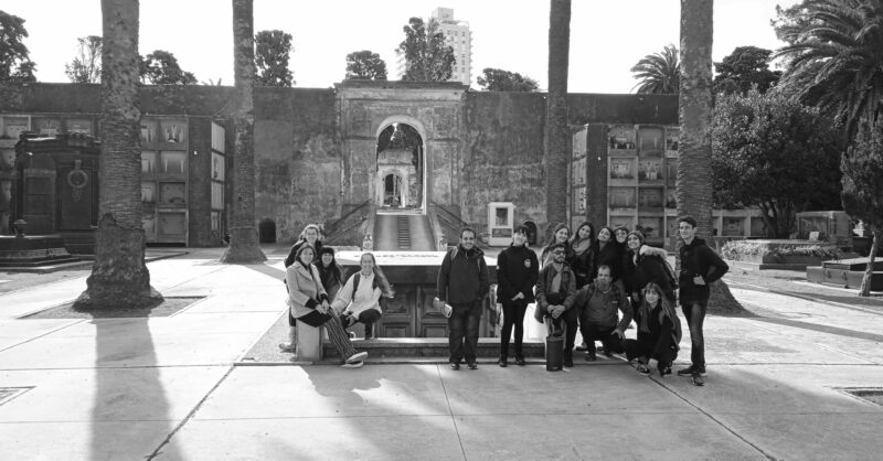 Salida didàctica Ciudad Vieja en el marco de los cursos de Turismo 1 BJ – Esc. Sup. Villa Muñoz