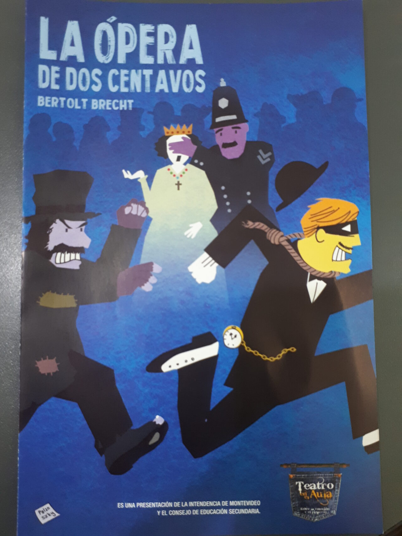 Actuación de: Teatro en el aula «La ópera de dos centavos» – Escuela Superior de Comercio Villa Muñoz