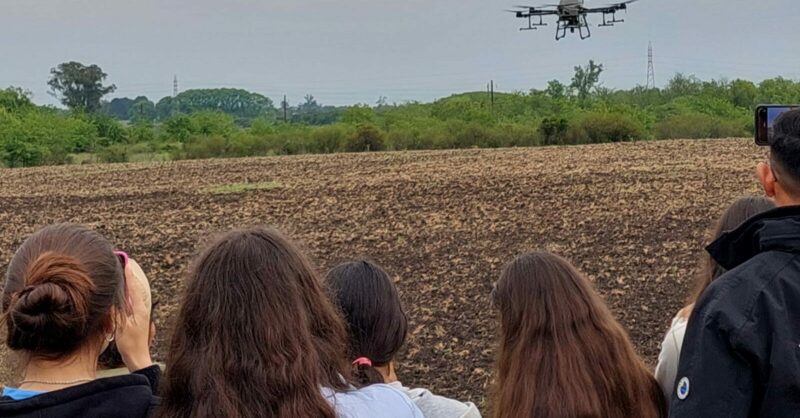 Siembra con Drones – Escuela Agraria Tacuarembó