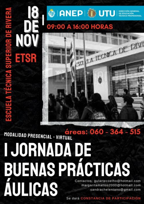 Lee más sobre el artículo PRIMER JORNADA DE BUENAS PRACTICAS AULICAS