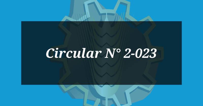 Circular N° 2-023