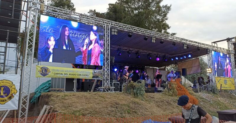 UTU Lascano en el festival de los leones
