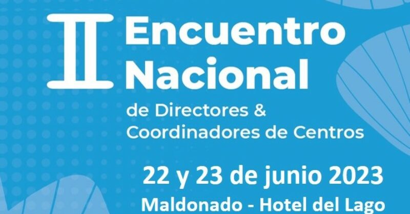 2° Encuentro Nacional de Directores y Coordinadores de Centros de la DGETP