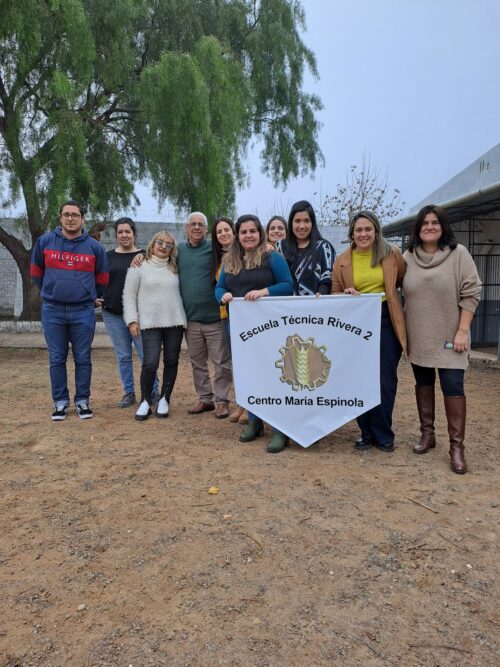 Clique@r María Espínola – Visitamos la Escuela Técnica Rivera 2, Centro María Espínola  de la ciudad de Rivera.