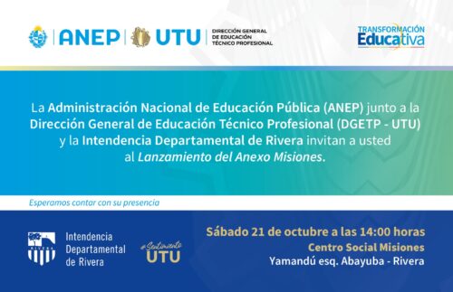 Invitación al Lanzamiento del Anexo Misiones