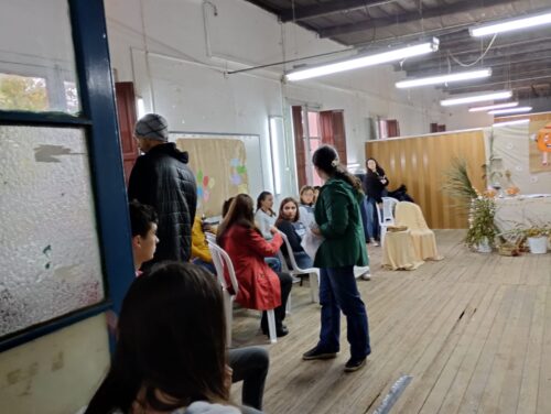 Presentación del módulo introductorio en Escuela Técnica Castillos (Rocha)