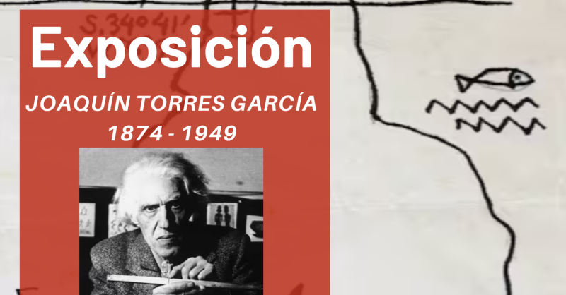 Exposición «Joaquín Torres García» en Escuela de Artes y Artesanías Dr. Pedro Figari