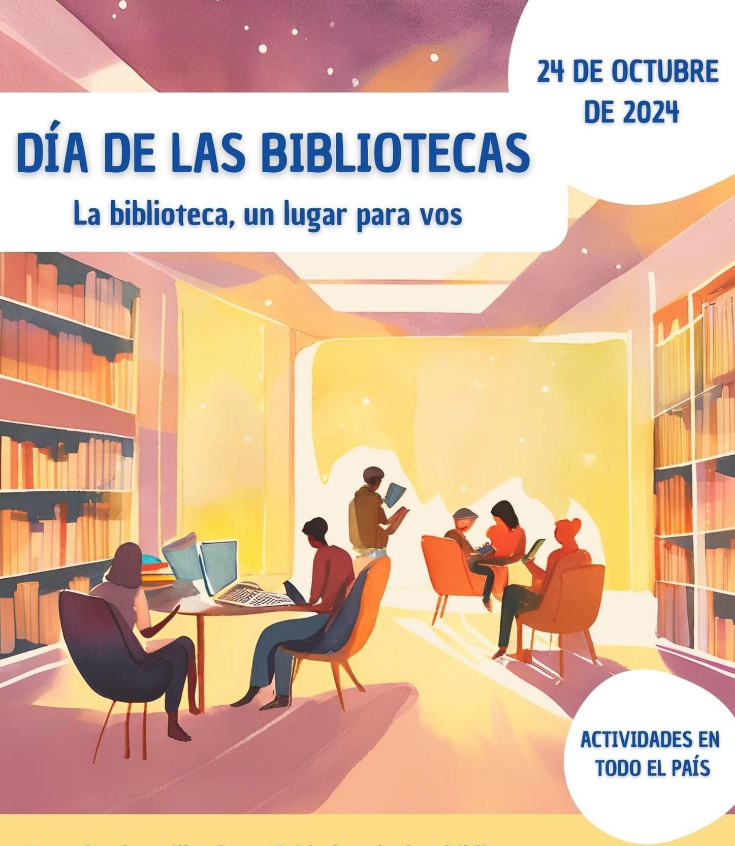 En este momento estás viendo Día Internacional de las Bibliotecas en Escuela de Artes y Artesanías Dr. Pedro Figari