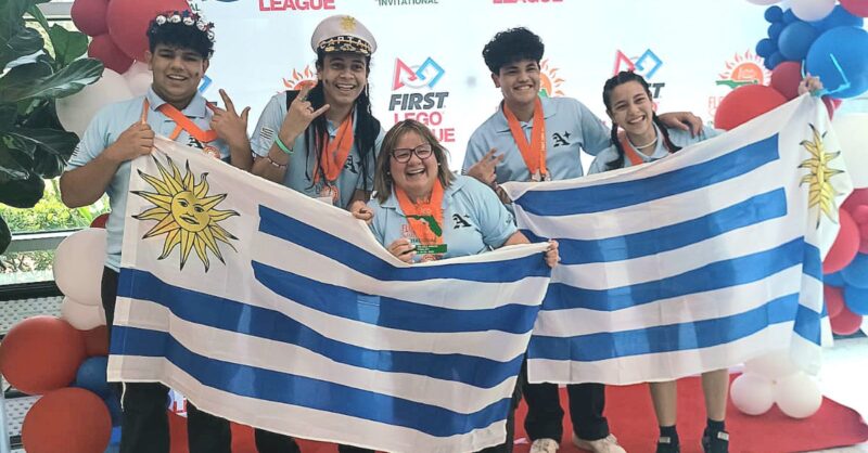 3.er puesto en la Olimpíada de Robótica, Programación y Videojuegos de Ceibal 2024