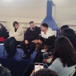Autoridades nacionales y regionales de UTU junto al alcalde de la ciudad