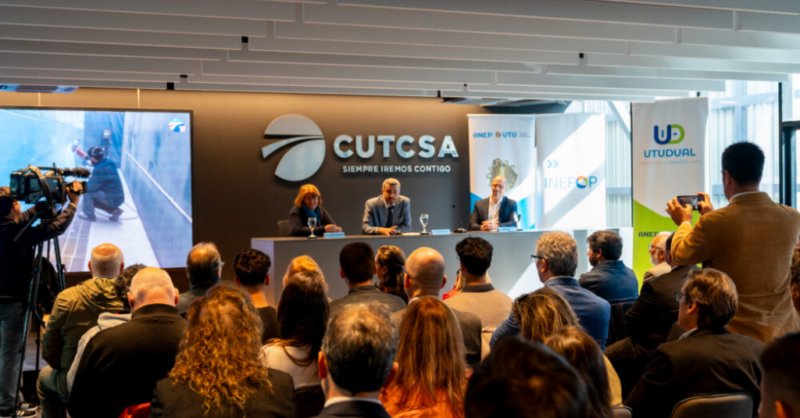 Por más futuro y trabajo juvenil: lanzamiento de la primera experiencia de Formación Dual UTU – CUTCSA