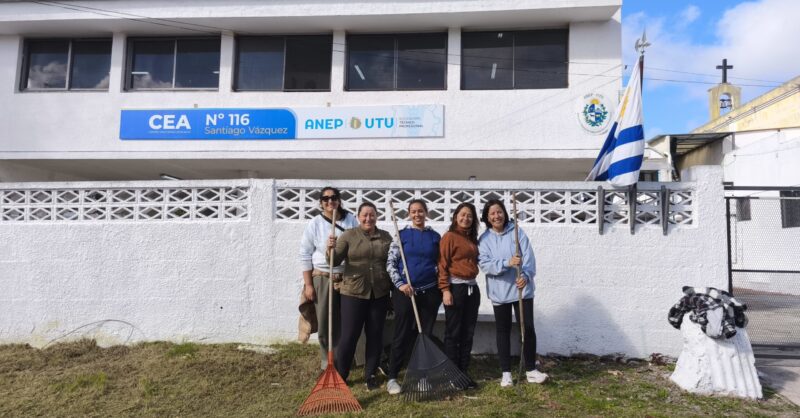 Mujeres en Santiago Vázquez participan en capacitación impulsada por UTU y MIDES para conformar cooperativa de trabajo