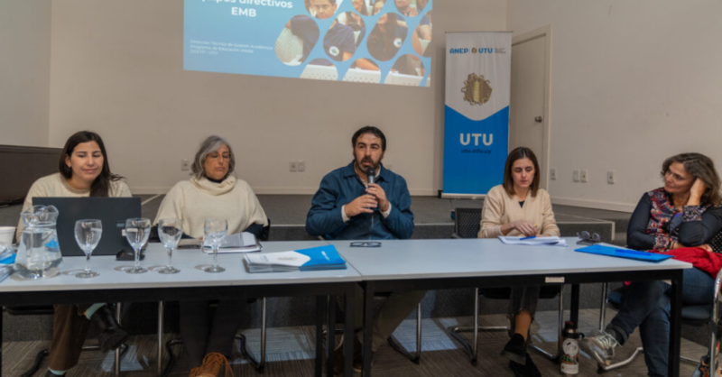 El Programa de Educación Media desarrolló una jornada de trabajo con educadores y equipos directivos de Montevideo y Canelones