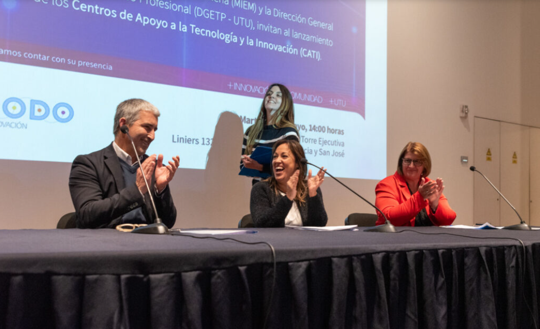 «Pensando fuera de la caja»: UTU y el MIEM presentaron los Centros de Apoyo a la Tecnología y la Innovación