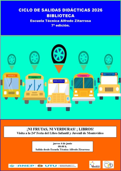 Salidas Didacticas de la Biblioteca de Escuela Técnica Alfredo Zitarrosa