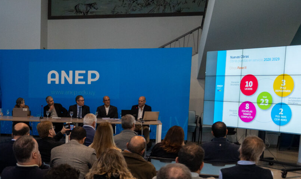Un Uruguay que sigue construyendo oportunidades: ANEP presentó sus nuevos proyectos de infraestructura educativa