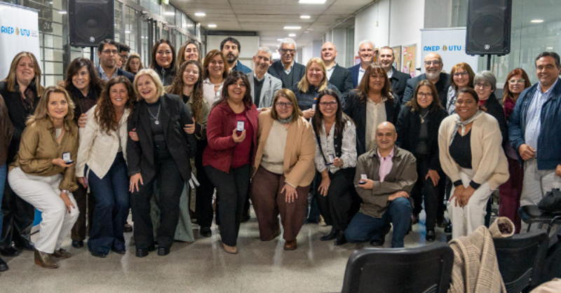 UTU reconoció la trayectoria de funcionarios con más de 30 años en la institución