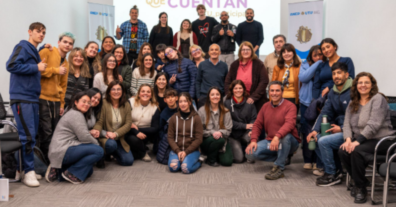 Centros educativos de UTU participaron de «Comunidades que cuentan»