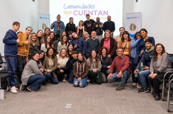 Centros educativos de UTU participaron de «Comunidades que cuentan»