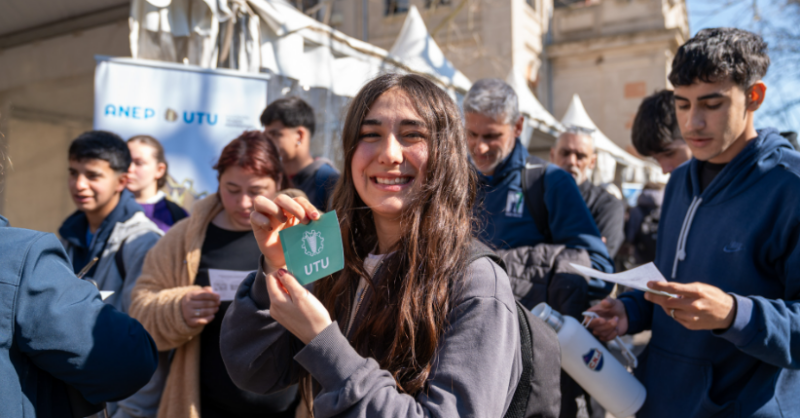 «Conocer para elegir»: UTU estuvo presente en la Universidad de Puertas Abiertas 2026