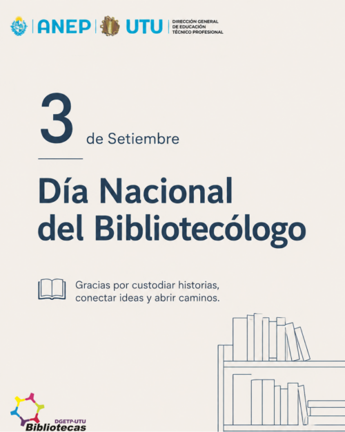 3 de Setiembre: Día Nacional del Bibliotecólogo